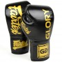 Fairtex BGVGL1 "Glory" Боксерские Перчатки Тайский Бокс Шнурки Черные